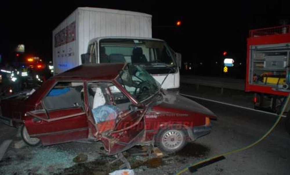 Çorlu – Çerkezköy Yolunda Kaza 1 Ölü 3 Yaralı