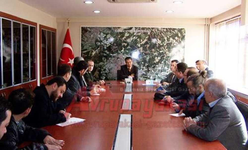 Çorlu`da Seçim Güvenliği Toplantısı Yapıldı