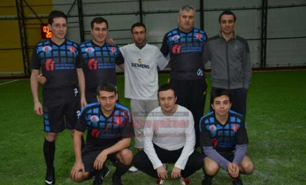 Vergi Ve Muhasebe Haftası Halı Saha Futbol Turnuvası Başladı