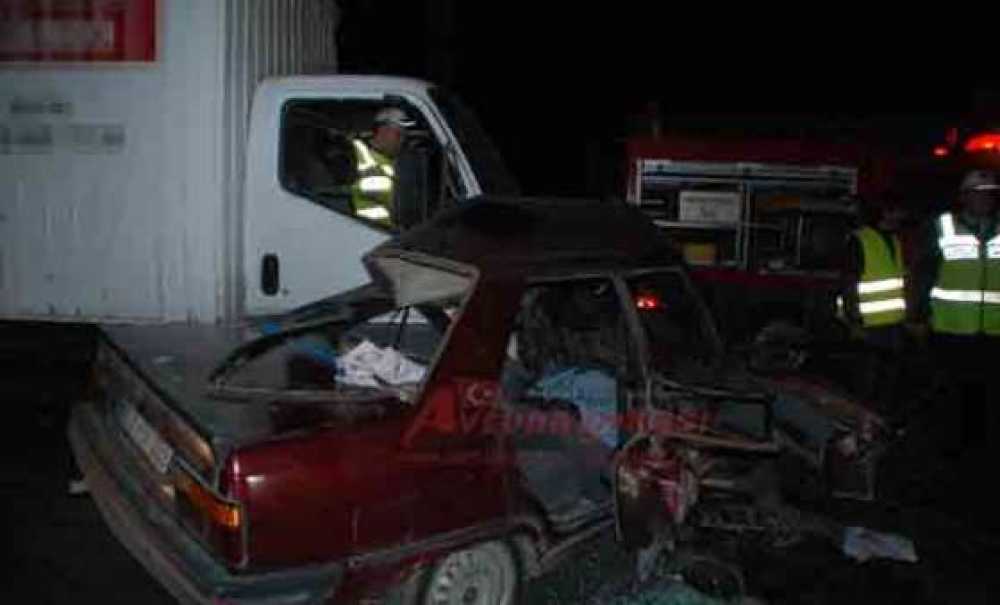 Yulaflı'daki Kazada Ölenlerin Sayısı 2'ye Yükseldi