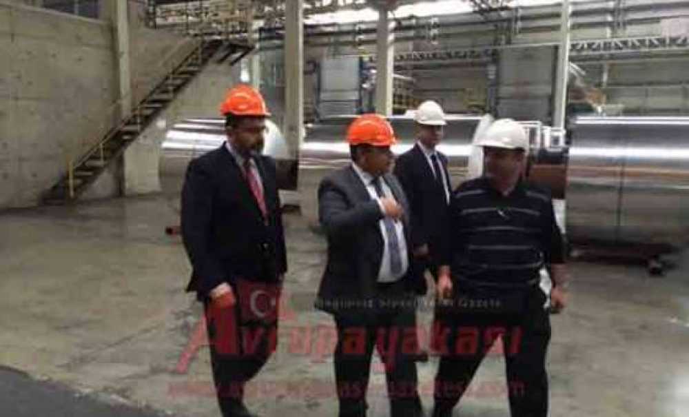 Kaymakam Kızıltoprak`tan Velimeşe Osb`deki Firmalara Ziyaret