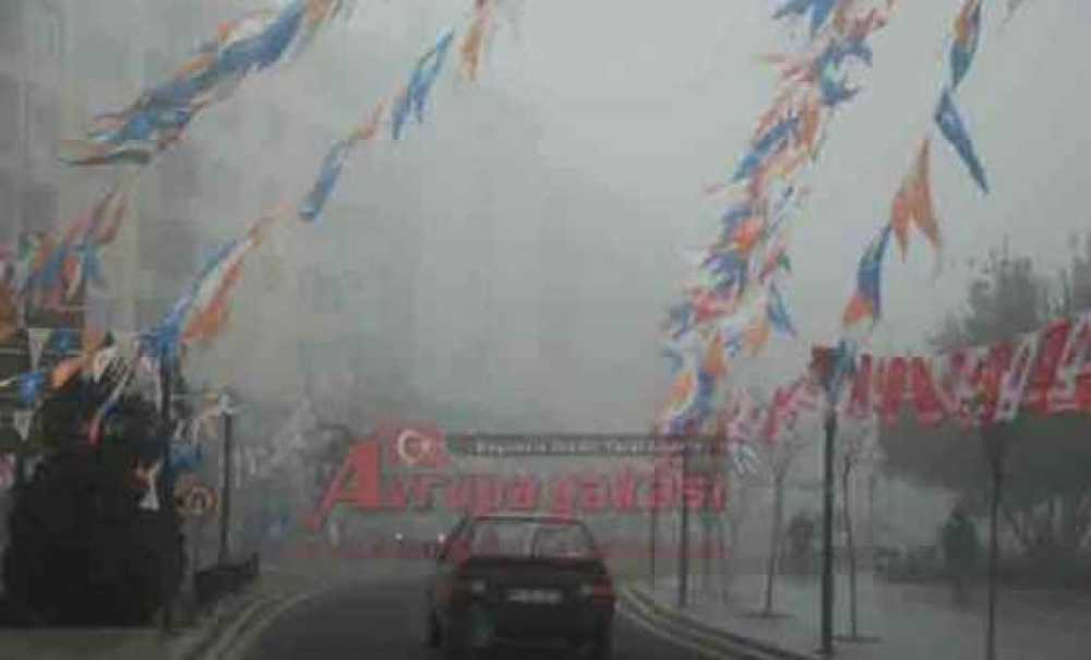 Çorlu Güne Sisle Uyandı