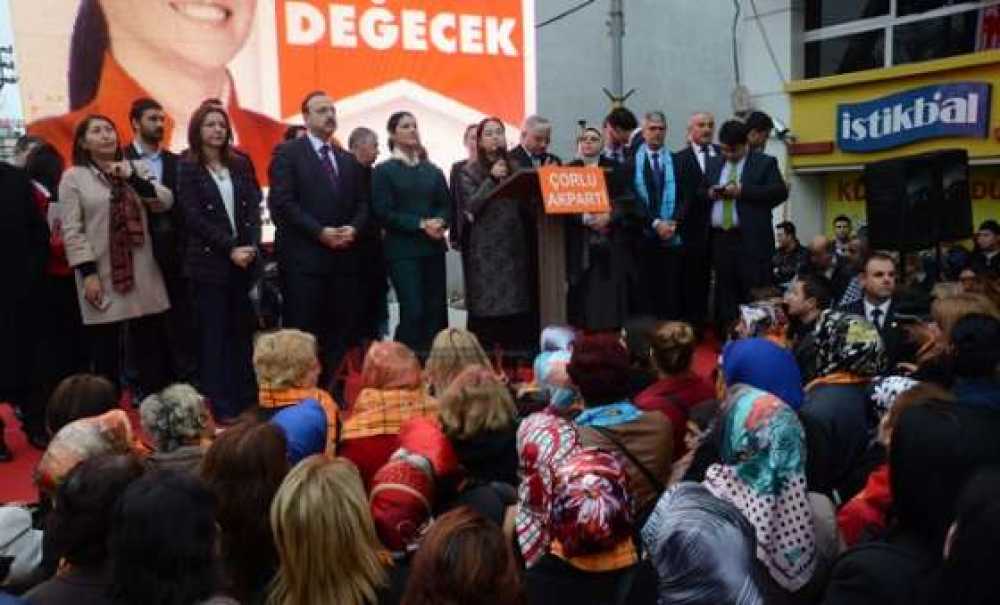 Aile Ve Sosyal Politikalar Bakanı Ayşenur İslam Çorlu`da