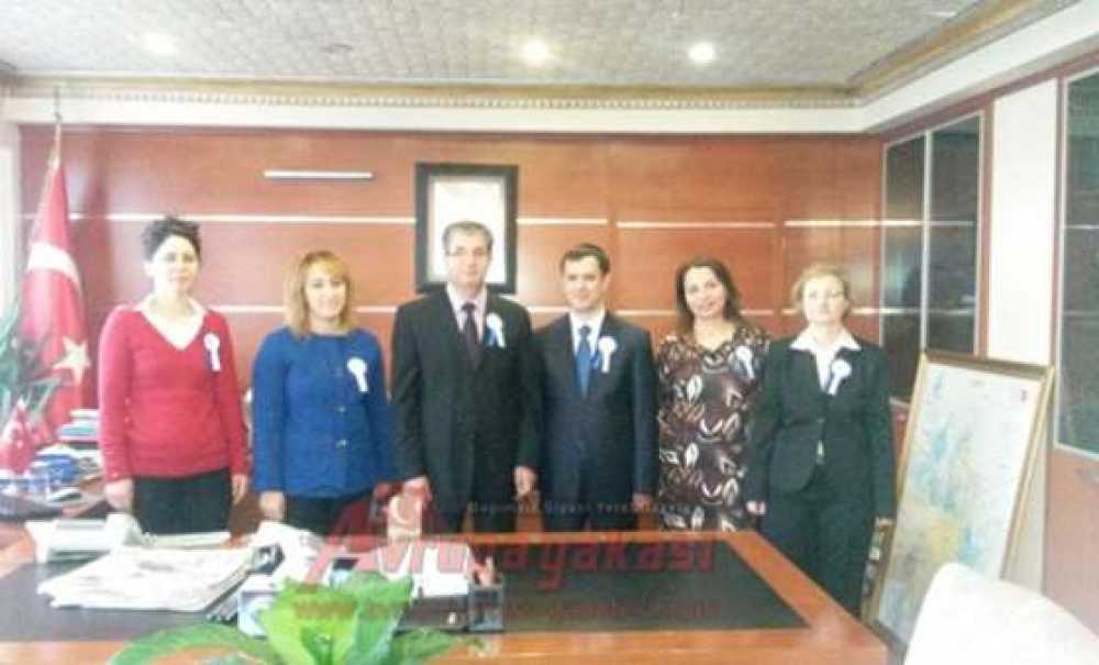 Vergi Dairesi Müdürü Çakır'dan Kaymakam Doğan'a Ziyaret