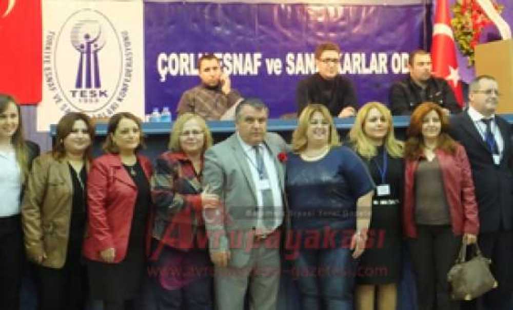 Esnaf Ve Sanatkarlar Odası'nda Feyzullah Aktepe Yeniden Başkan