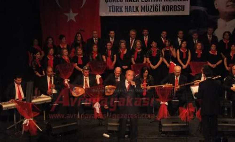 Çorlu Halk Eğitim Merkezi Korosundan Konser