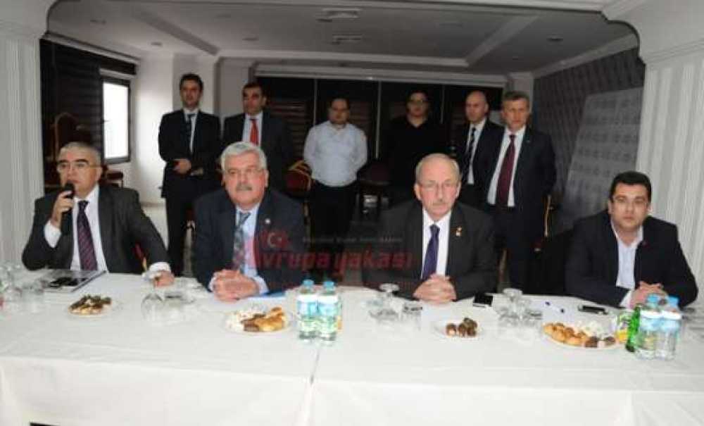 Başkan Adayları Çorlu'da Buluştu