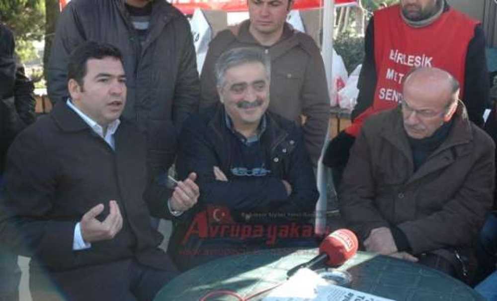 Profesörlerden Grevdeki İşçilere Destek