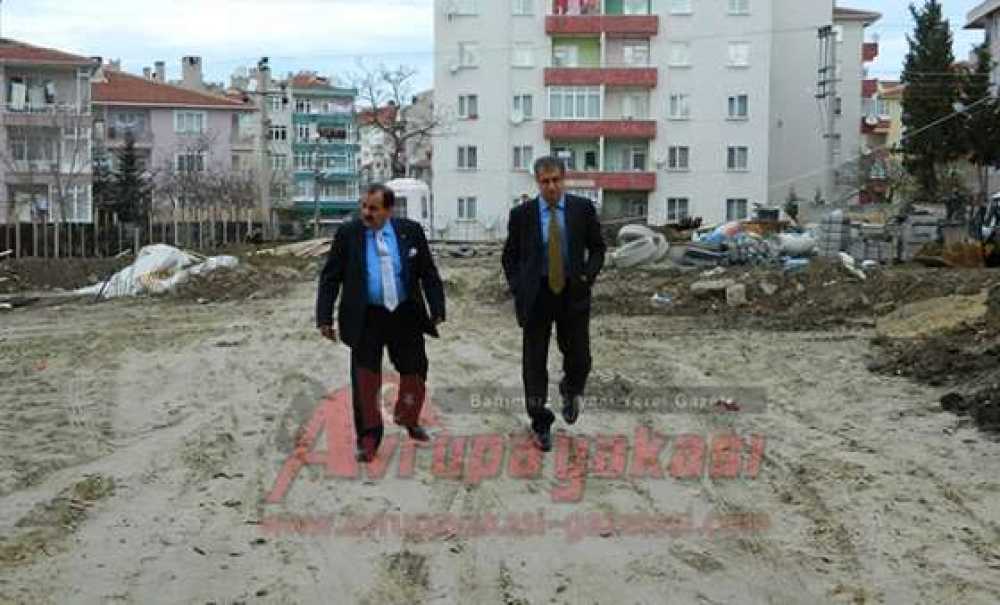 Kaymakam Doğan`dan Yapımı Süren Okul İnşaatlarına İnceleme