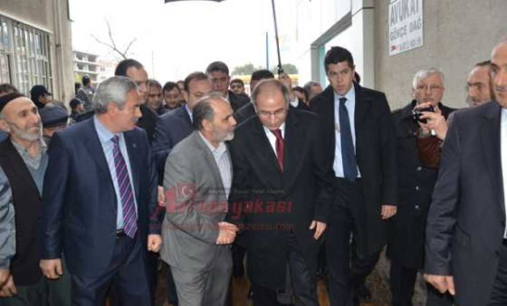 Efkan Ala'dan İlçe Başkanlığı'na Ziyaret