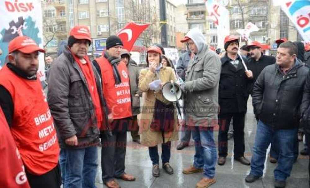 Ödp'den Açlık Grevindeki İşçilere Destek