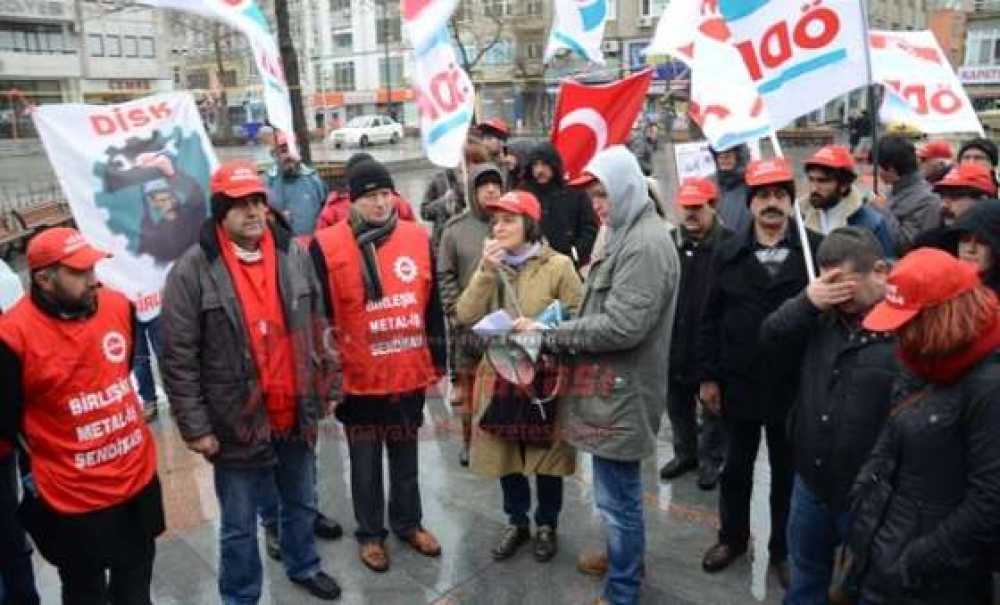 Ödp'den Açlık Grevindeki İşçilere Destek