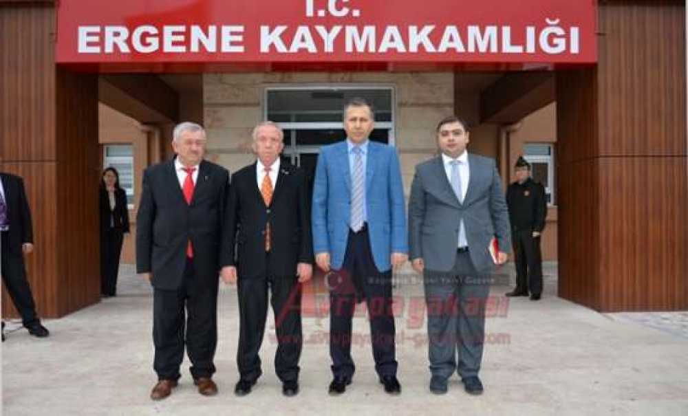 Vali Yerlikaya`dan Ergene Kaymakamlığına Ziyaret