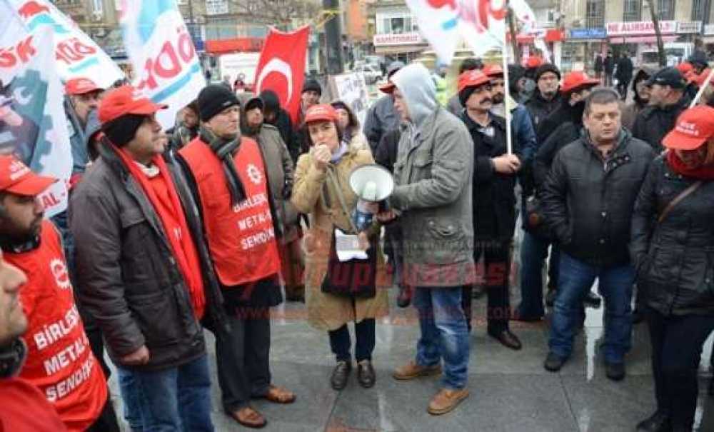 Ödp'den Açlık Grevindeki İşçilere Destek