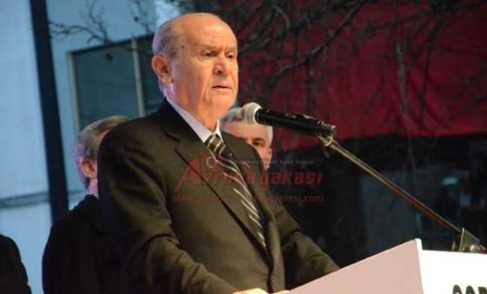 Mhp Genel Başkanı Devlet Bahçeli: “Türkiye İyi Yönetilmiyor”