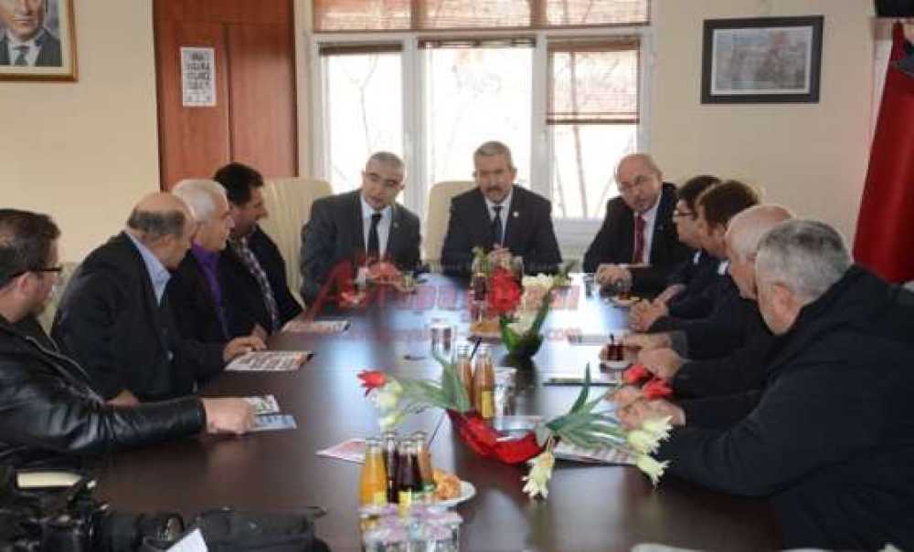 Albayrak Ve Baysan`dan Çorlu Ziraat Odası`na Ziyaret