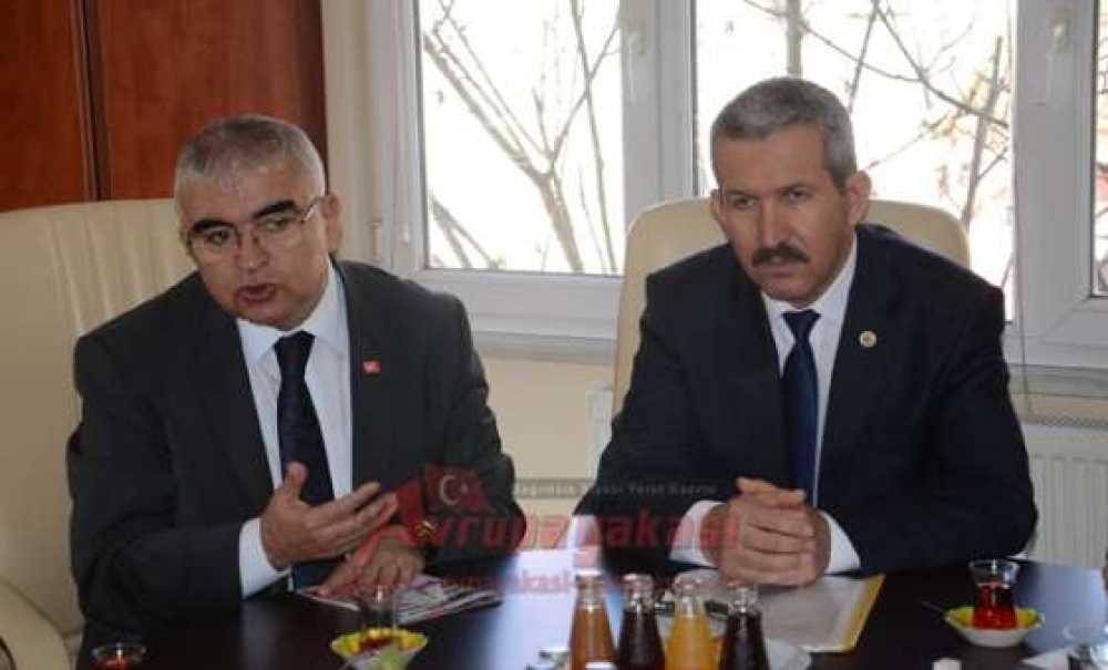 Albayrak Ve Baysan`dan Çorlu Ziraat Odası`na Ziyaret