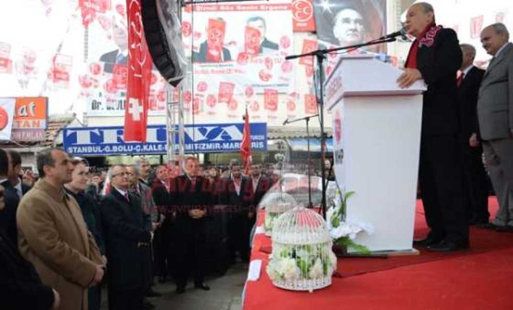 Mhp Lideri Bahçeli Ergene`de
