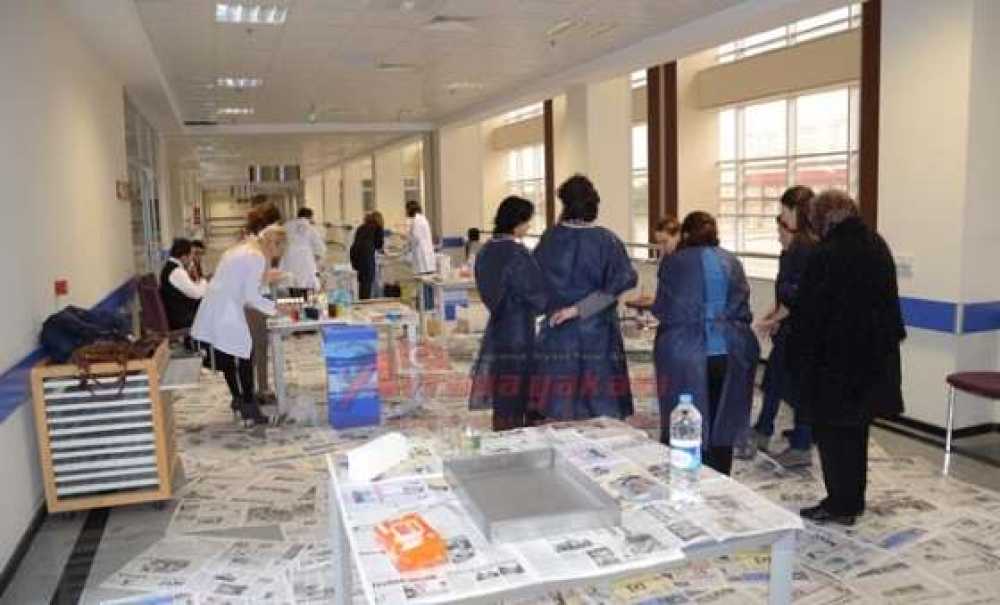 Ebru Sanatı Çorlu Devlet Hastanesi Koridorlarını Süsleyecek