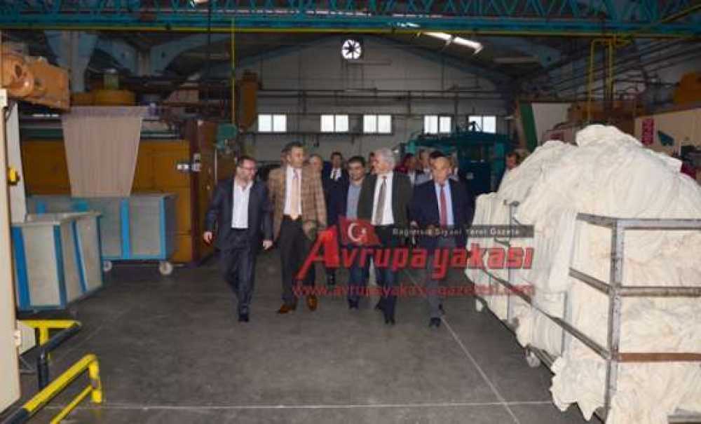 Tekirdağ Valisi Ali Yerlikaya`dan Ecesoy Tekstil`e Ziyaret