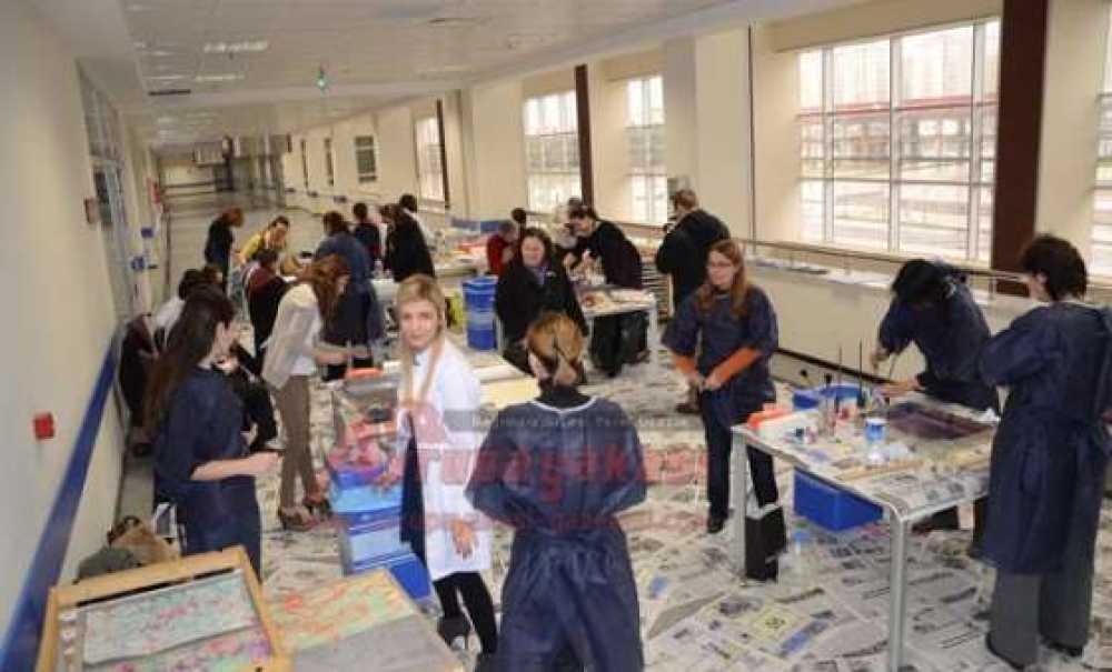 Ebru Sanatı Çorlu Devlet Hastanesi Koridorlarını Süsleyecek