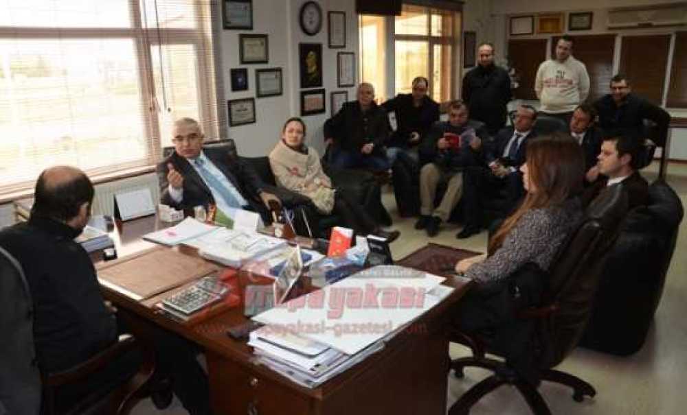 Başkan Baysan'dan Avrupa Yakası Gazetesi'ne 10. Yaş Ziyareti