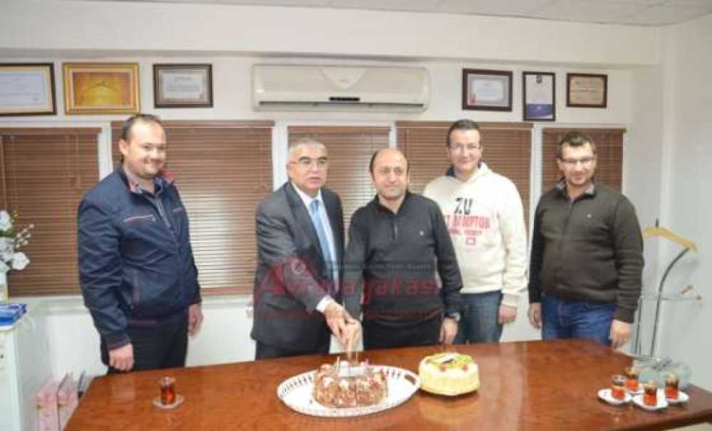 Başkan Baysan'dan Avrupa Yakası Gazetesi'ne 10. Yaş Ziyareti