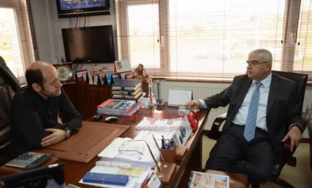 Başkan Baysan'dan Avrupa Yakası Gazetesi'ne 10. Yaş Ziyareti