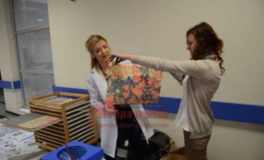 Ebru Sanatı Çorlu Devlet Hastanesi Koridorlarını Süsleyecek