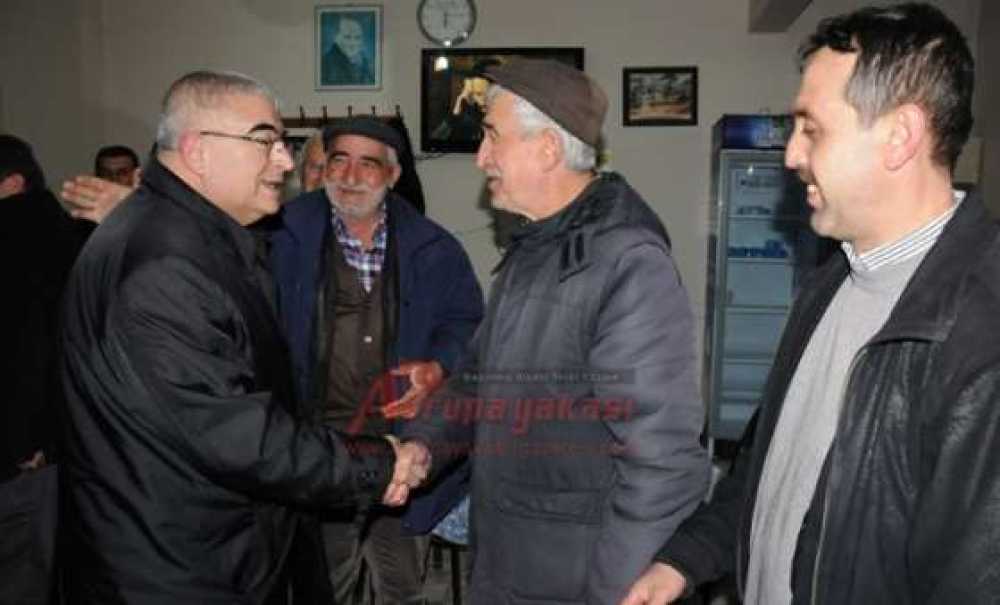 Başkan Baysan'dan Şahpaz Ve Seymen'e Ziyaret