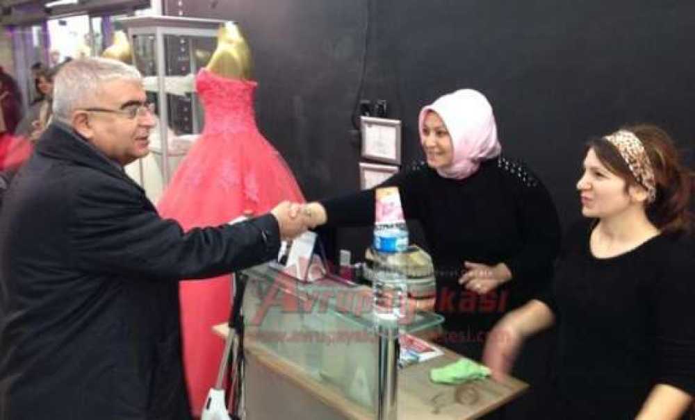 Başkan Baysan`dan Esnaf Ziyareti