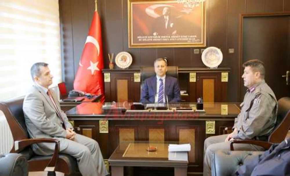 Vali Yerlikaya`dan Marmara Ereğlisi Kaymakamlığı`na Ziyaret