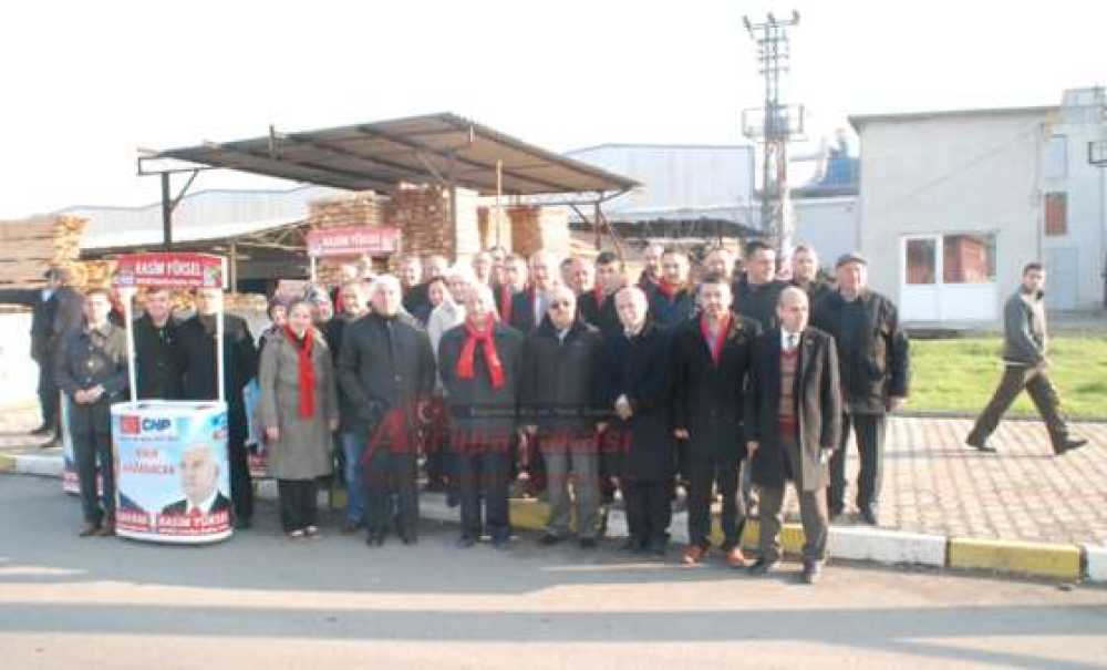 Başkan Adayları Albayrak Ve Yüksel`den İşçilere Sabah Sürprizi