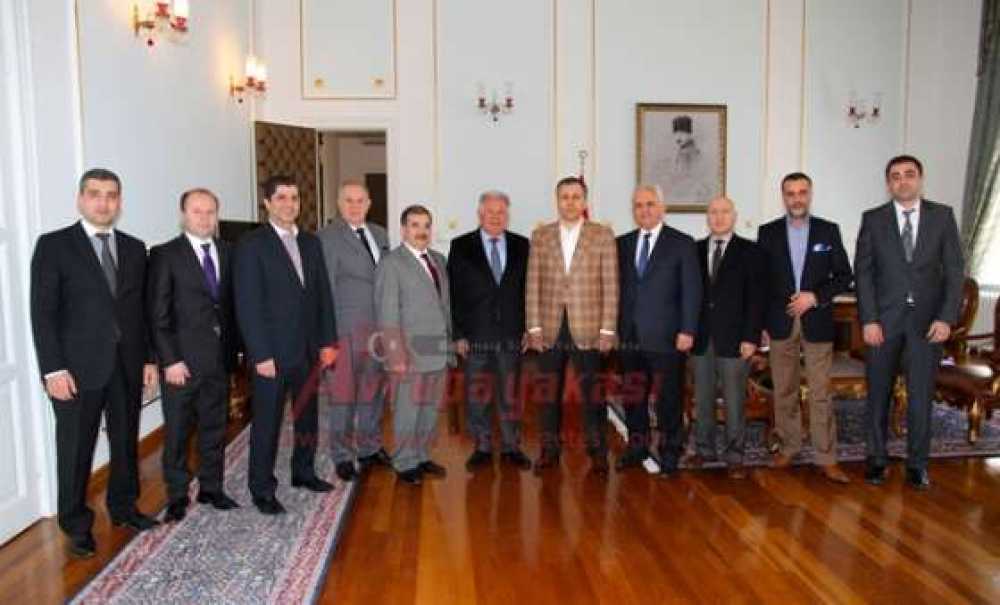 Tekirdağ Sanayiciler Derneği'nden Vali Ali Yerlikaya'ya Nezaket Ziyareti