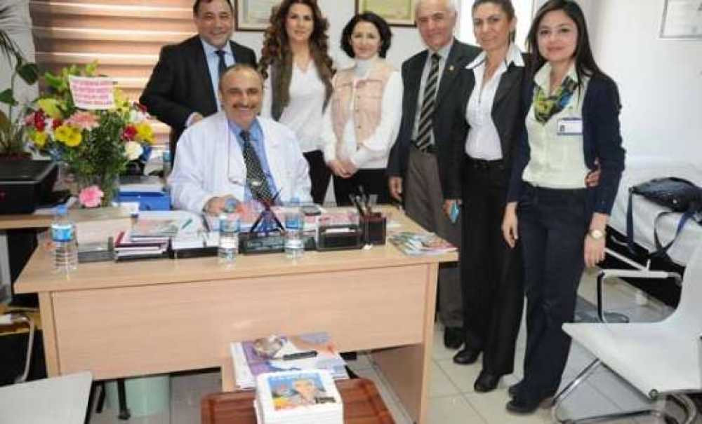 Başkan Baysan'dan Tıp Bayramında Sağlık Çalışanlarına Ziyaret