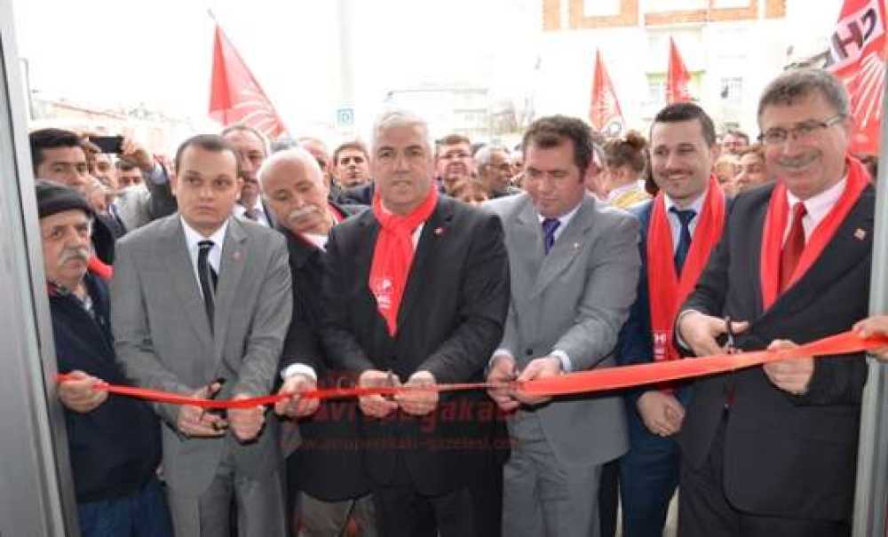 Chp Yeşiltepe'de Seçim Bürosu Açtı (Görüntülü)