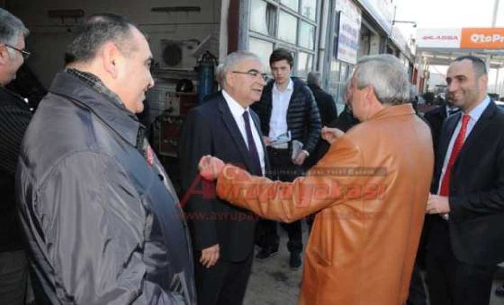 Başkan Baysan Yeni Sanayi Esnafıyla Buluştu