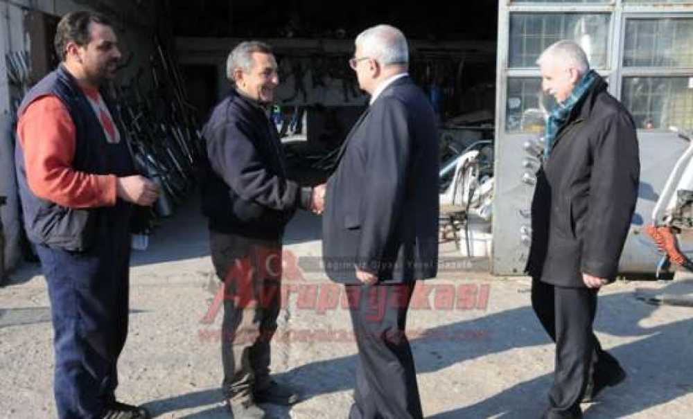 Başkan Baysan Yeni Sanayi Esnafıyla Buluştu