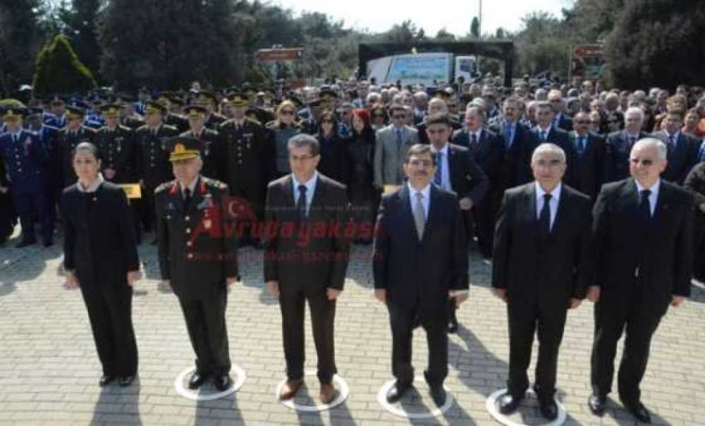 Çanakkale Şehitlerini Anma Töreni Düzenlendi (Görüntülü)