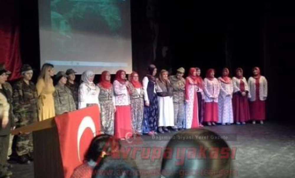 Anma Programı Düzenledi