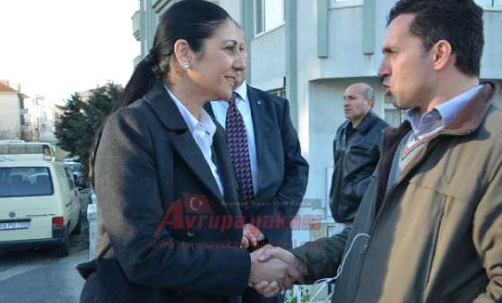 Özlem Yemişçi Seçim Çalışmalarını Sürdürüyor (Görüntülü)