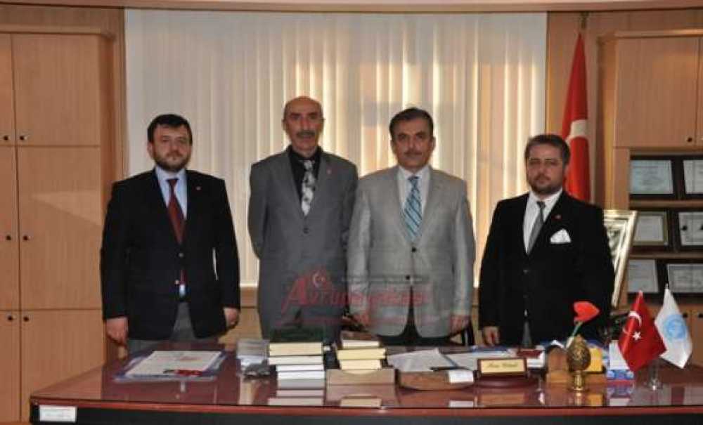 Sp`den Çorlu Müftüsü Gülmek`e Ziyaret