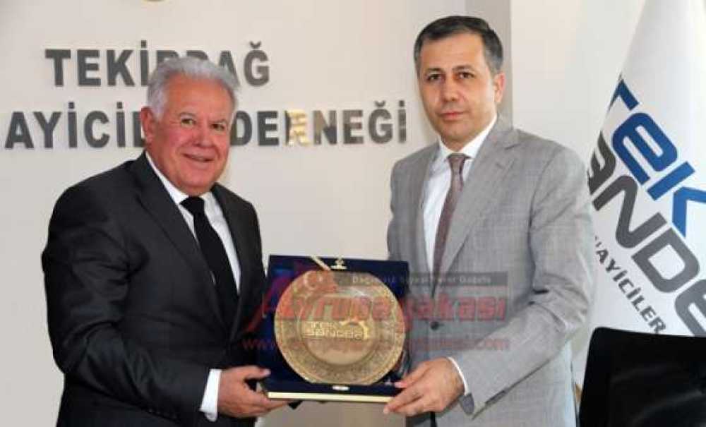 Vali Yerlikaya`dan Teksander`e Ziyaret