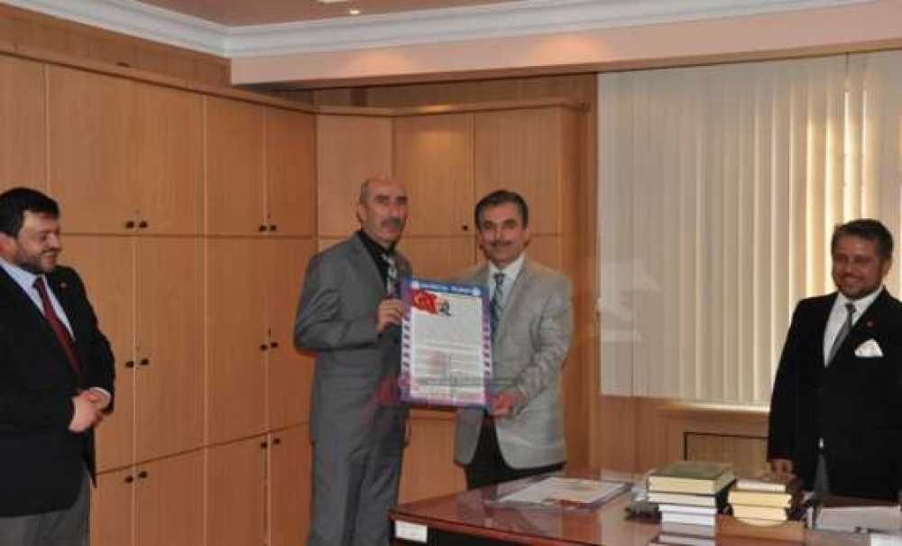 Sp Çorlu Adayı Basri Ekrem`den Milli Eğitim Müdürlüğü`ne Ziyaret