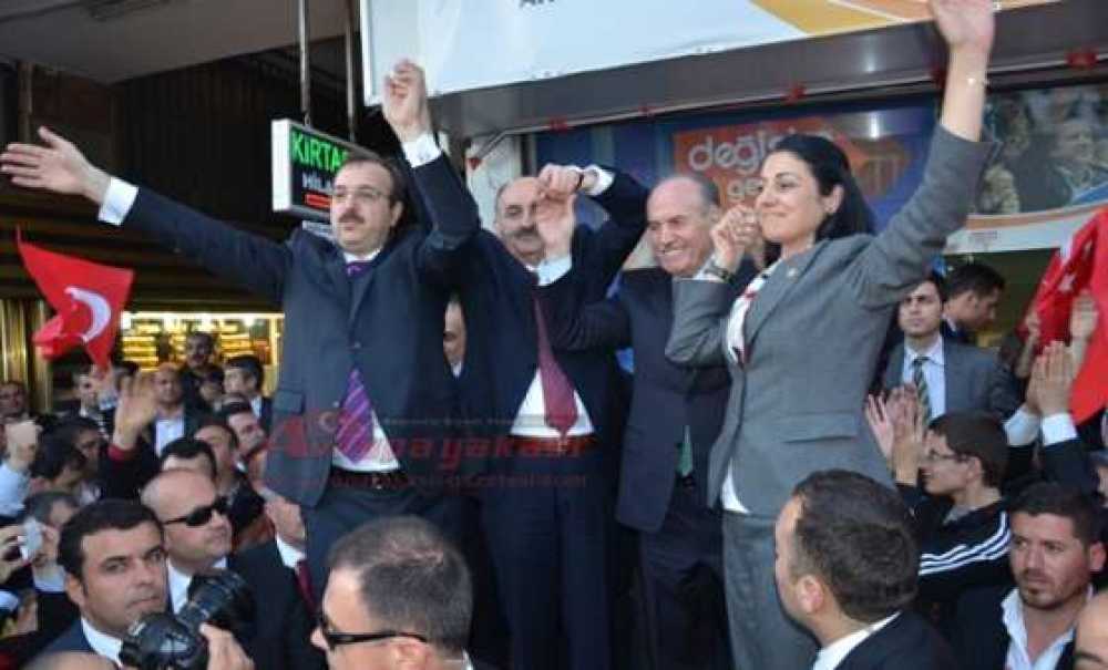 Müezzinoğlu Ve Topbaş'dan Özlem Yemişçi'ye Destek (Görüntülü)