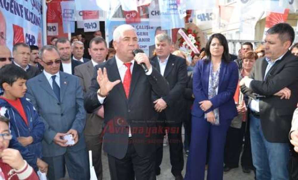 Chp Marmaracık`ta Seçim Bürosu Açtı
