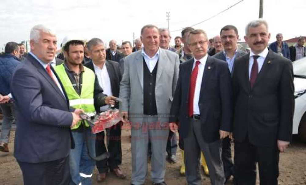 Hacı İsmet Baştak Cami Temeli Törenle Atıldı