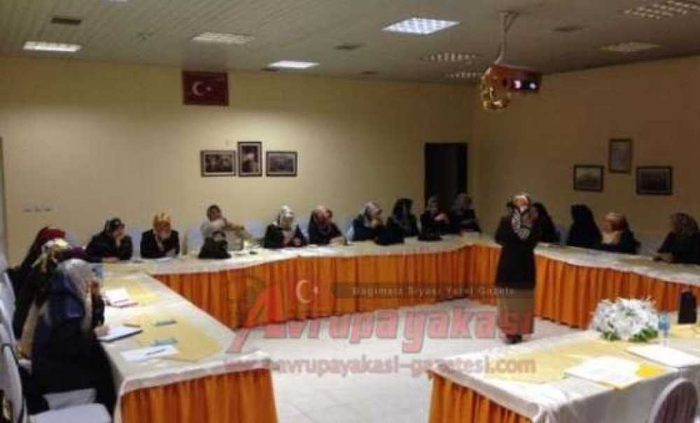 Çorlu Müftülüğü Kadına Yönelik Şiddet Seminerlerini Sürdürüyor