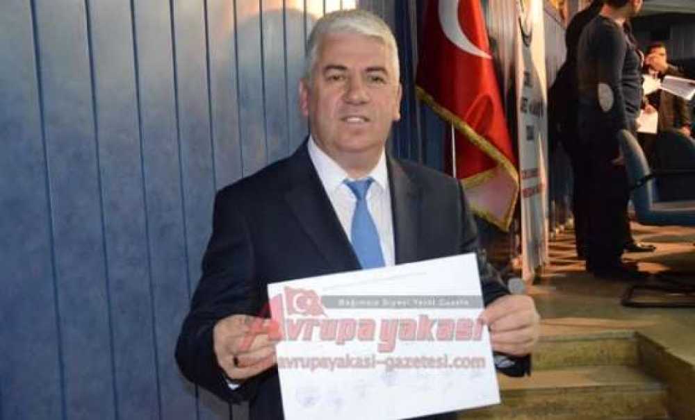 Rasim Yüksel Mazbatasını Aldı