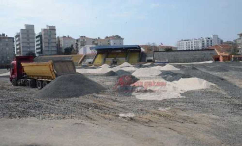 Stadyum'da Çalışmalar Sürüyor